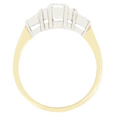 Vintage 0.50ct Diamond Five Stone Ring, c.1960s