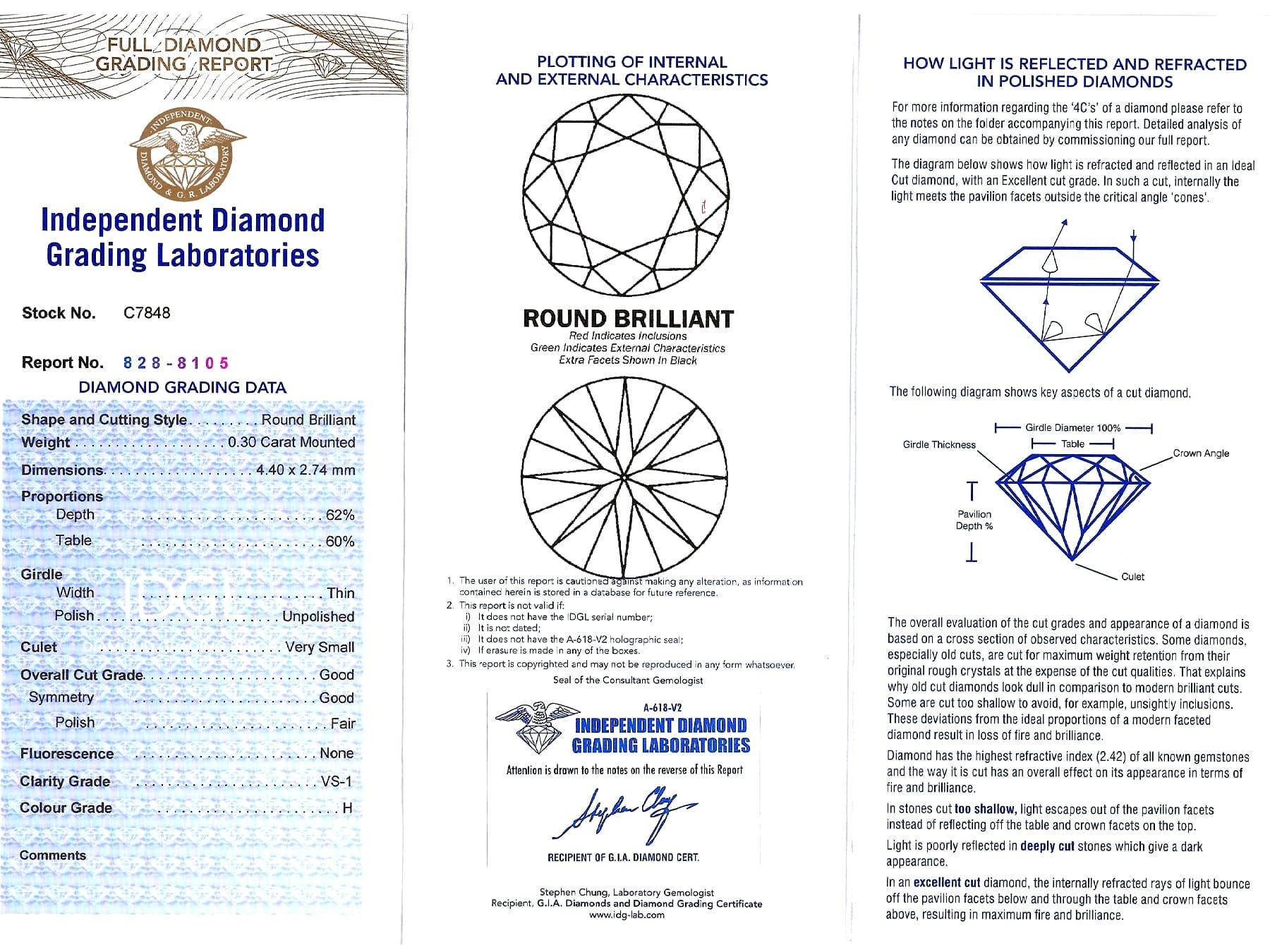 1950er Jahre Vintage 0,64 Karat Diamant und 14k Gelbgold Trilogy-Ring im Angebot 7