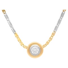 Vintage 0.72ct Diamond Pendant in 18k Gold, Circa 1990