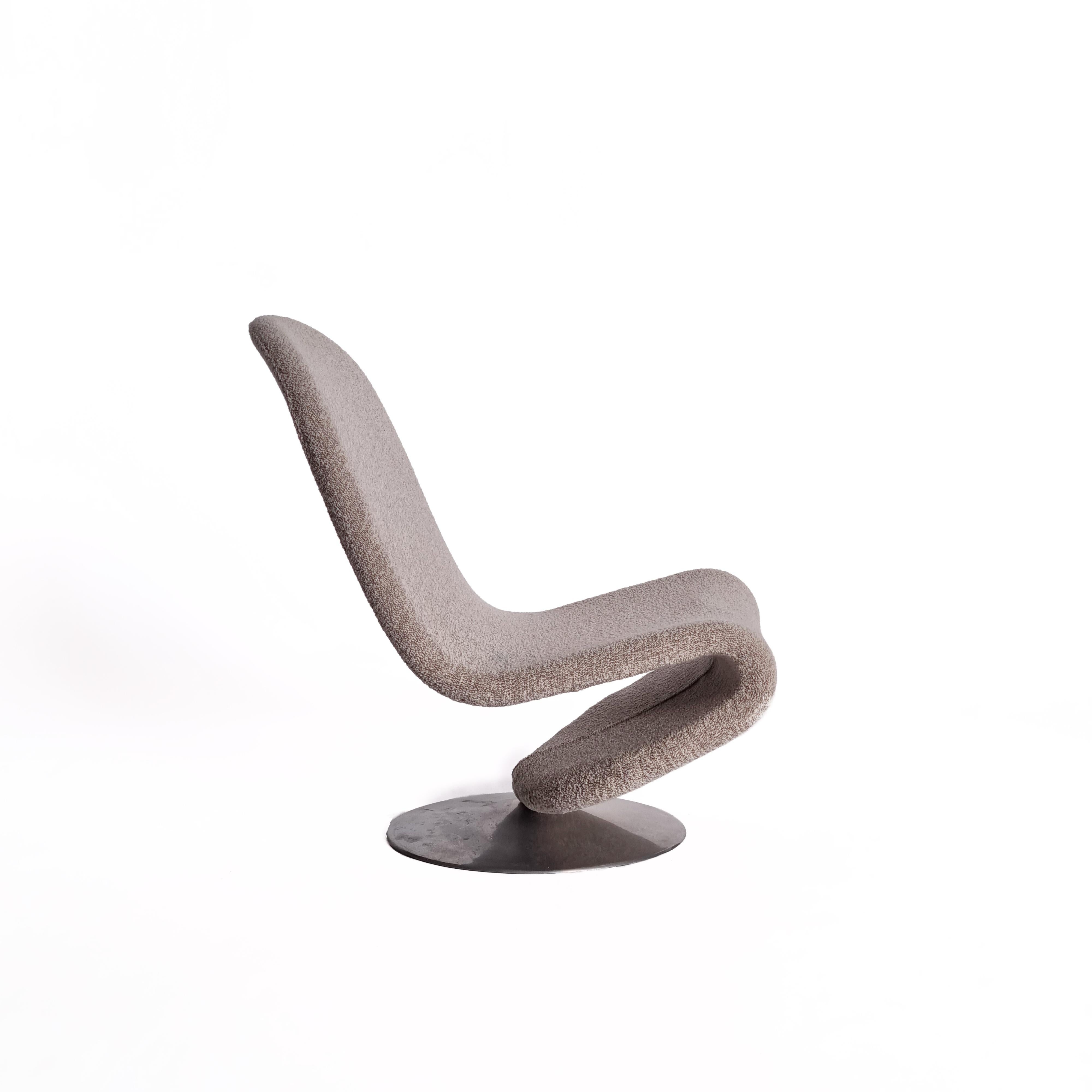 Danese Sedia da salotto 1-2-3 vintage di Verner Panton, anni '70 in vendita