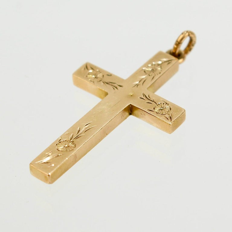 Vintage outlet gold cross