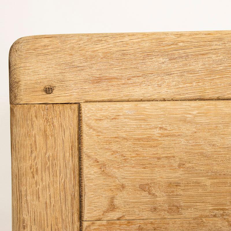 Vintage Bleached Oak Sideboard Buffet from France 8