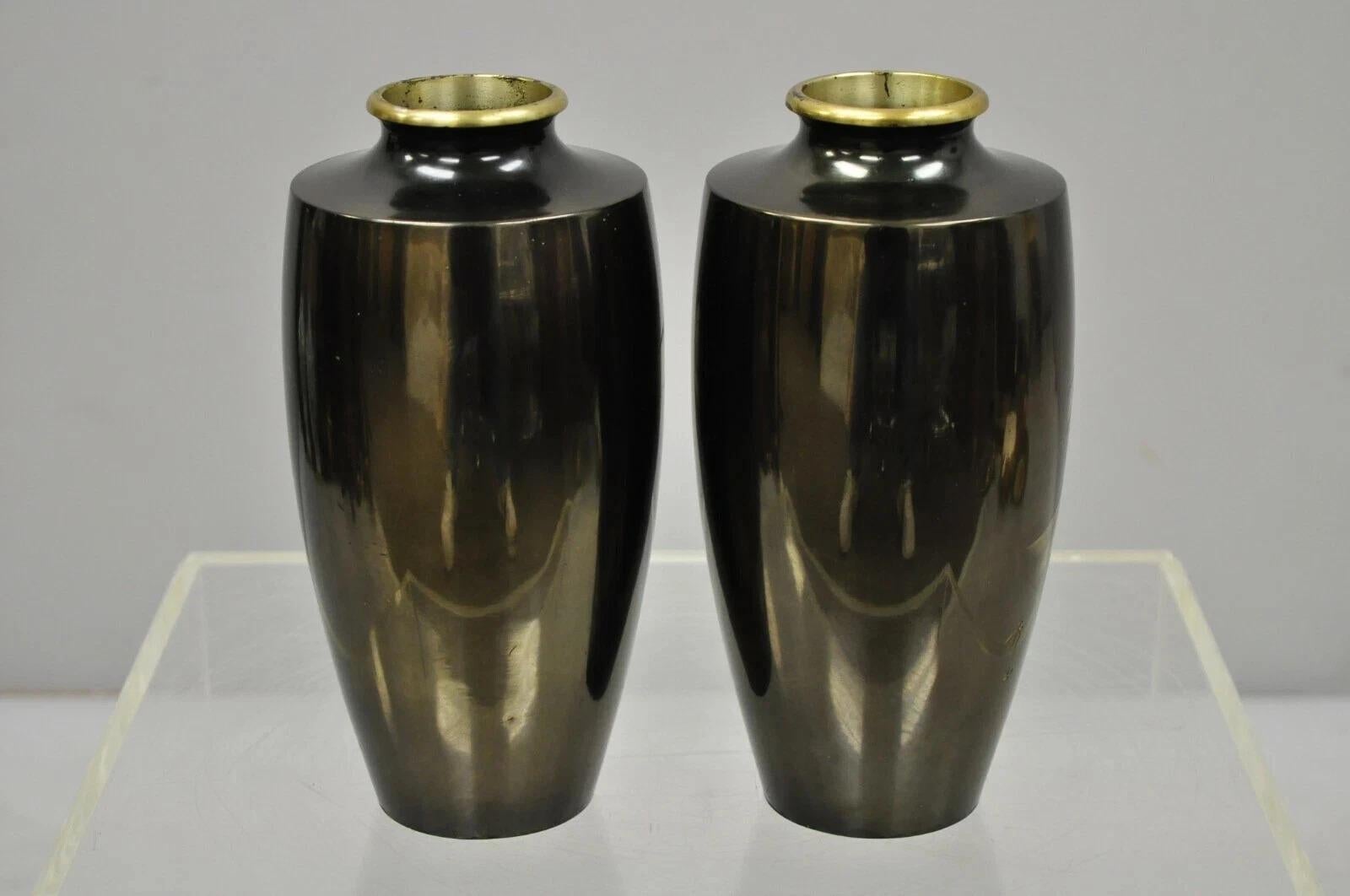 Bronzo Set di vasi orientali di bronzo da 10