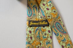 Vintage 100% silk tie by James Dillon
