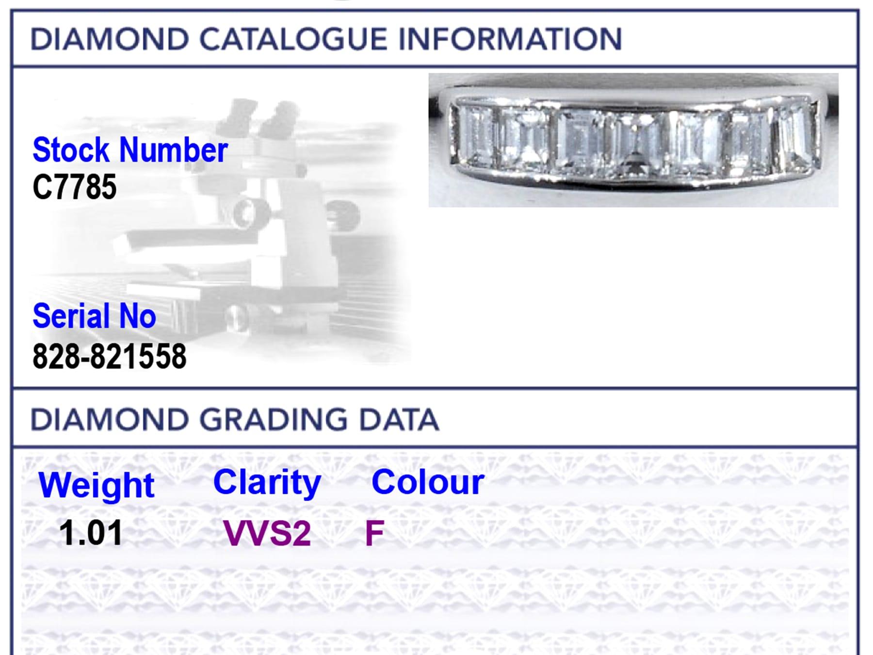 Vintage 1.01 Carat Diamond and Platinum Seven Stone Dress Ring For Sale 1