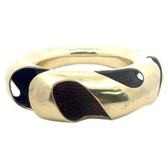 Armreif aus 18 Karat Gelbgold mit 106,70 Gramm Vintage