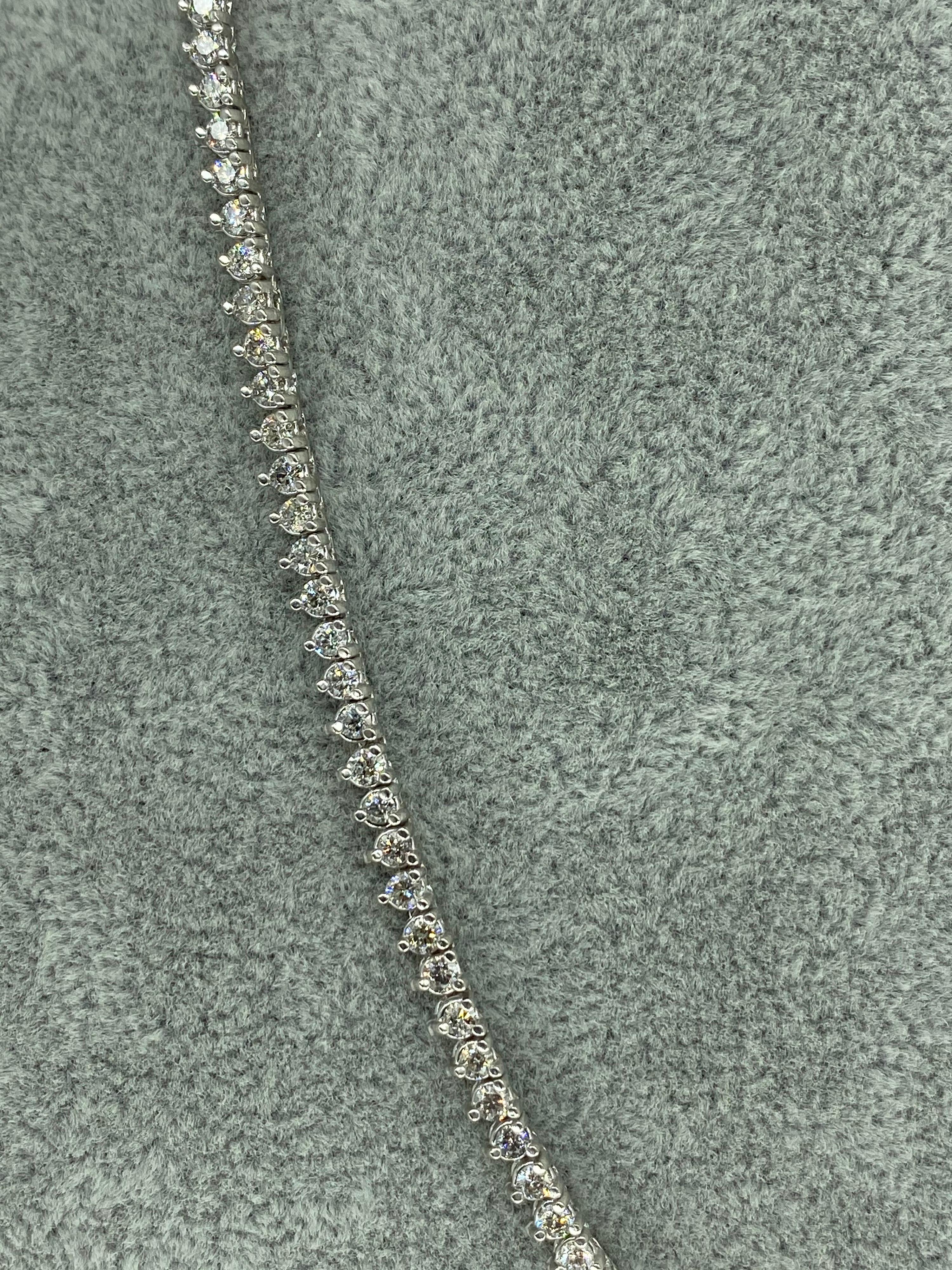 vintage tennis necklace