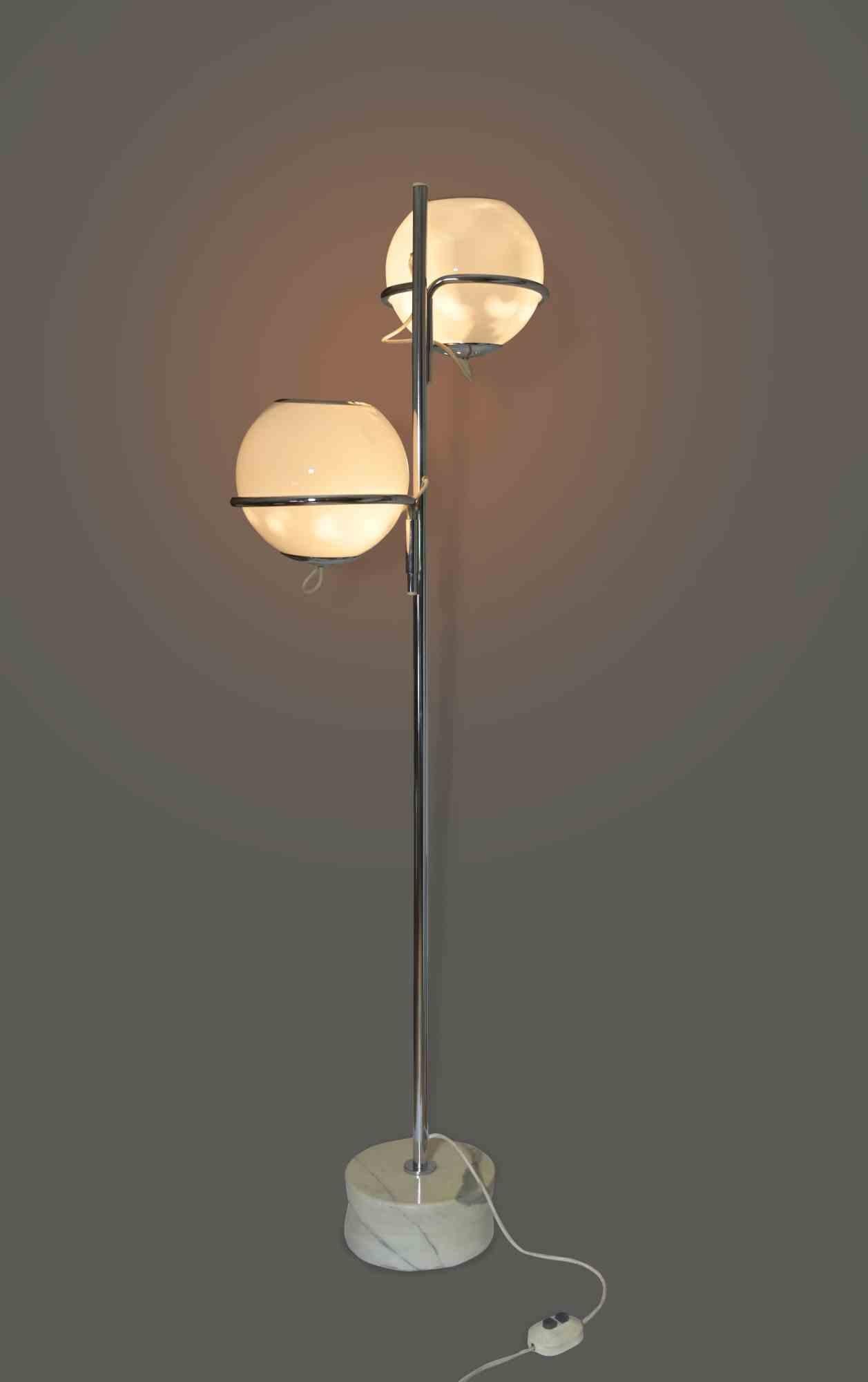 Mid-20th Century Vintage 1094 Floor Lamp by Gino Sarfatti, Italy, 1969 For Sale