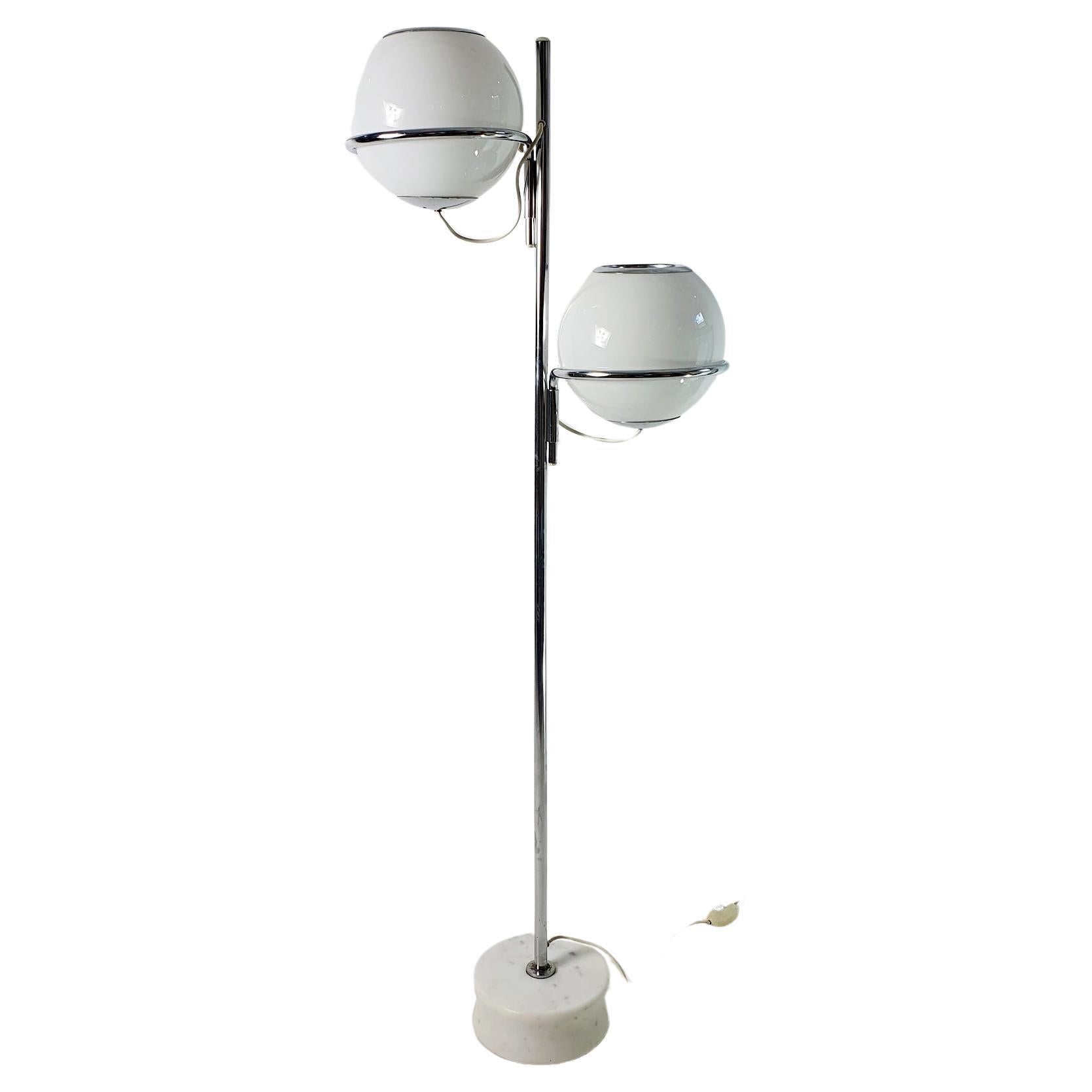 Floor Lamp Model 1094 by Gino Sarfatti Italy 1969 For Sale