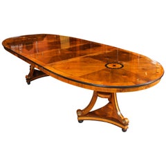 Vintage George III Style Dining Table from Harrods, 20th Century