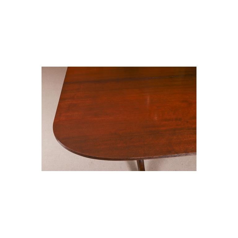 Vintage 10ft George III Style Twin Pedestal Dining Table 20th Century en vente 5