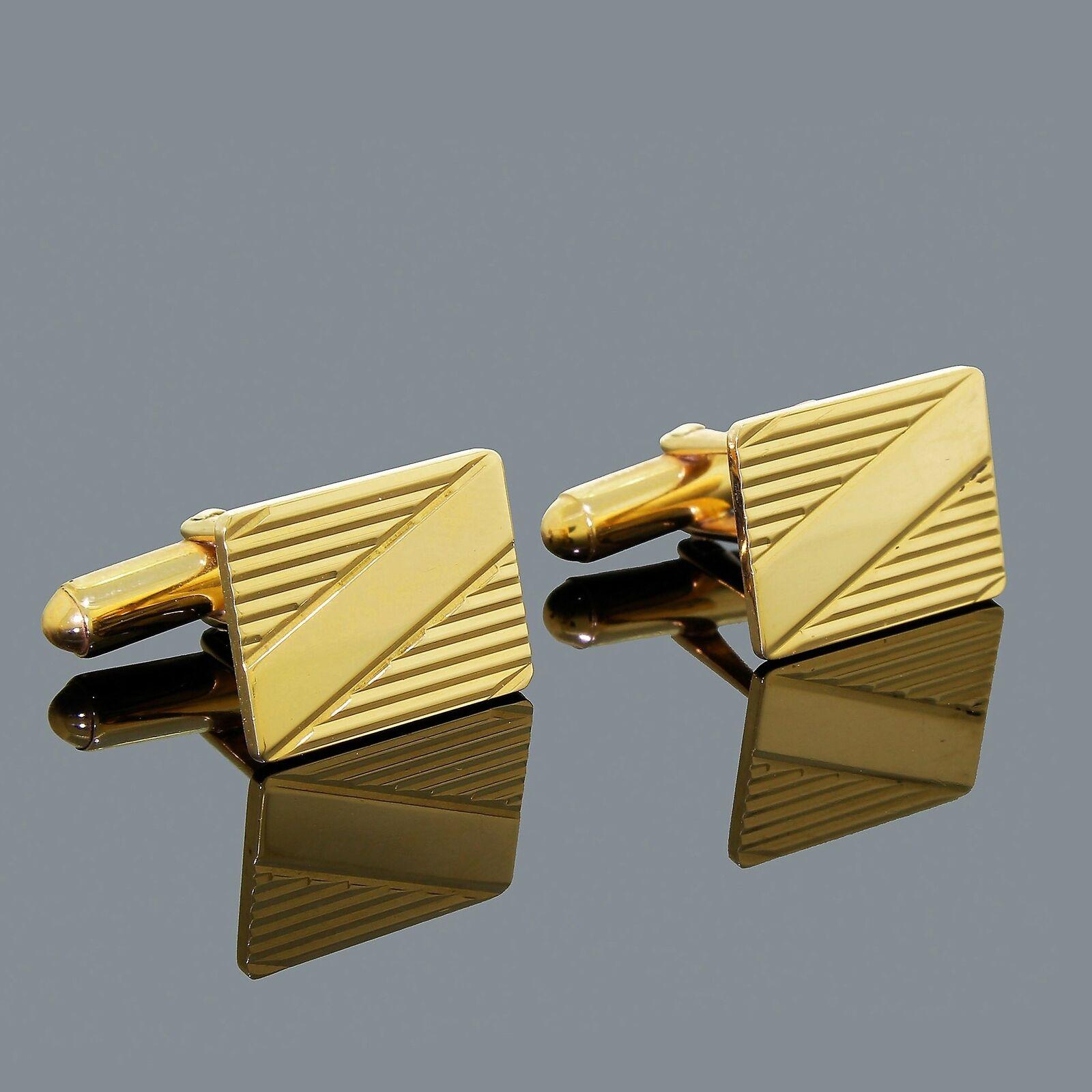 Women's or Men's Vintage 10 Karat Gold Larter & Sons Cufflinks 7.80 Grams No Monogram