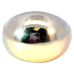 Vintage 10k Yellow Gold Dome Ring