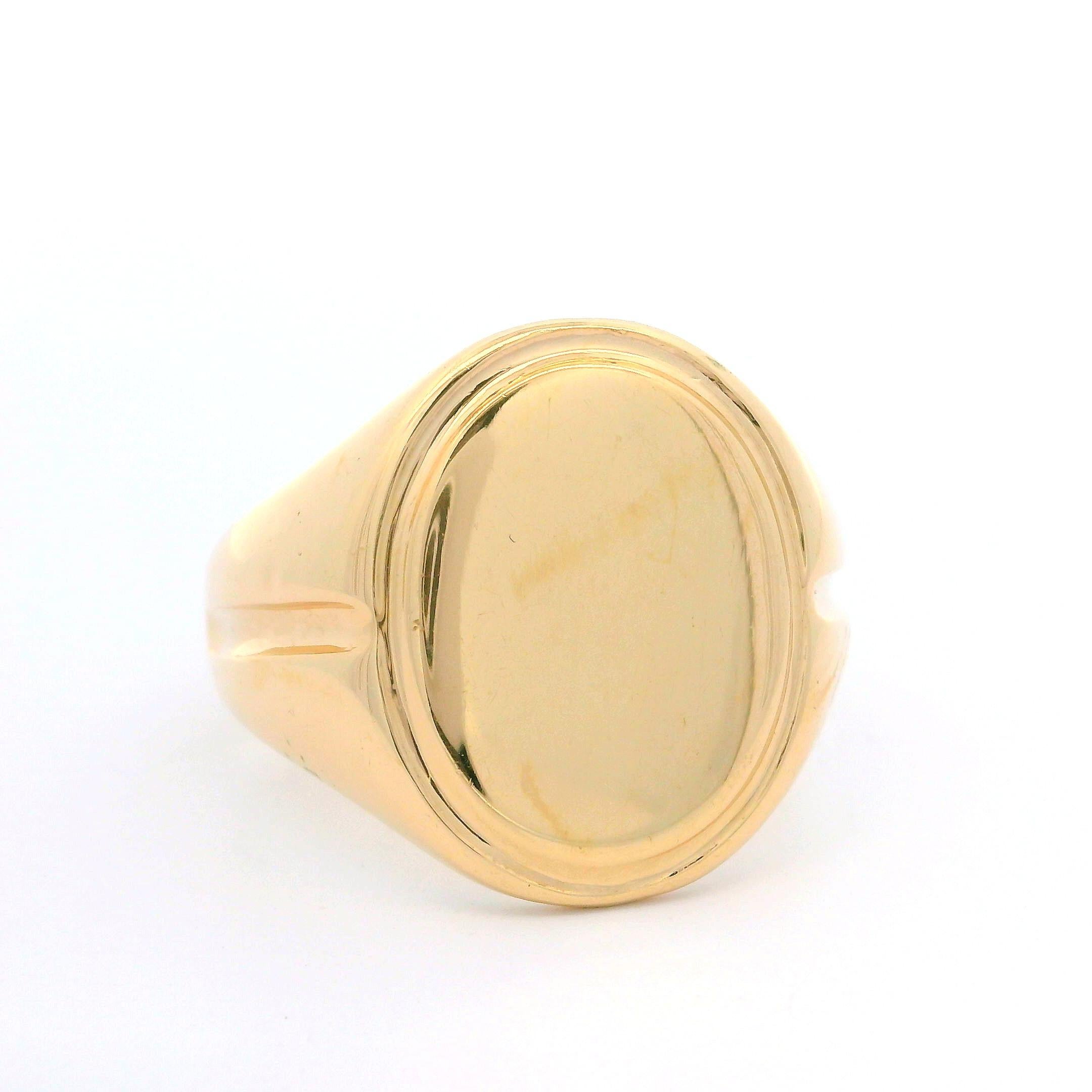 anillo de oro 10k para hombre