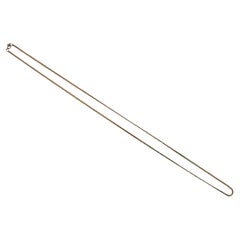 Vintage 10K Yellow Gold Snake Chain - Signed - United States - Circa 1980's