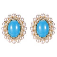 Boucles d'oreilles - Turquoise