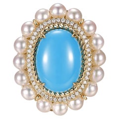Anneaux de turquoise