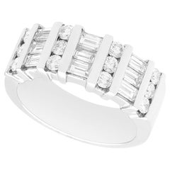 Vintage 1.10 Carat Diamond and Platinum Ring