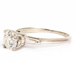 Vintage 1.10 Carat Diamond Solitaire Ring