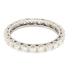 Vintage 1.10ct Diamond Full Eternity Ring, c.1950s