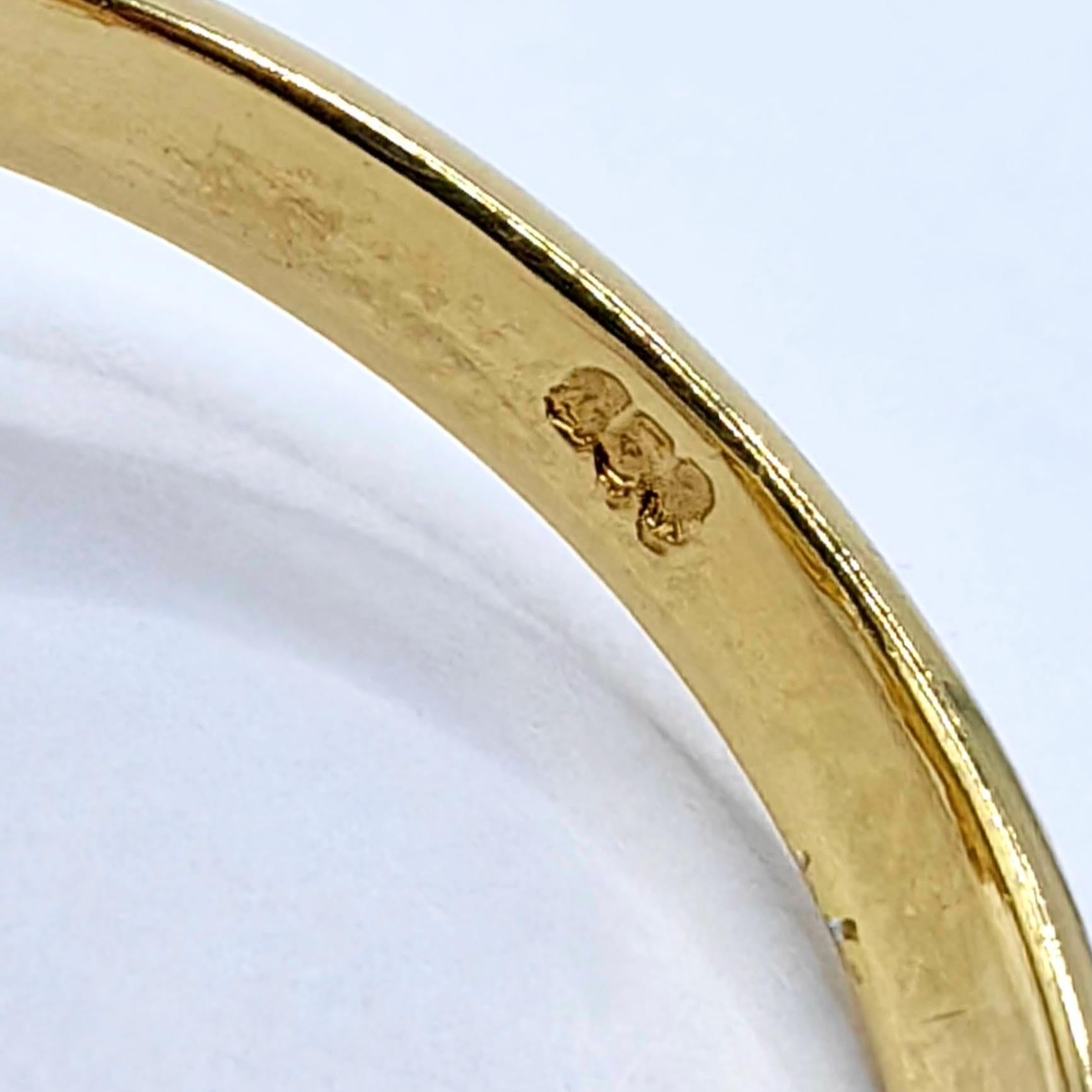 Bague papillon en or jaune 20k vintage 1.12ct Princesse et diamant rond Pour femmes en vente