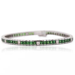 Tsavorite Tennis Bracelets