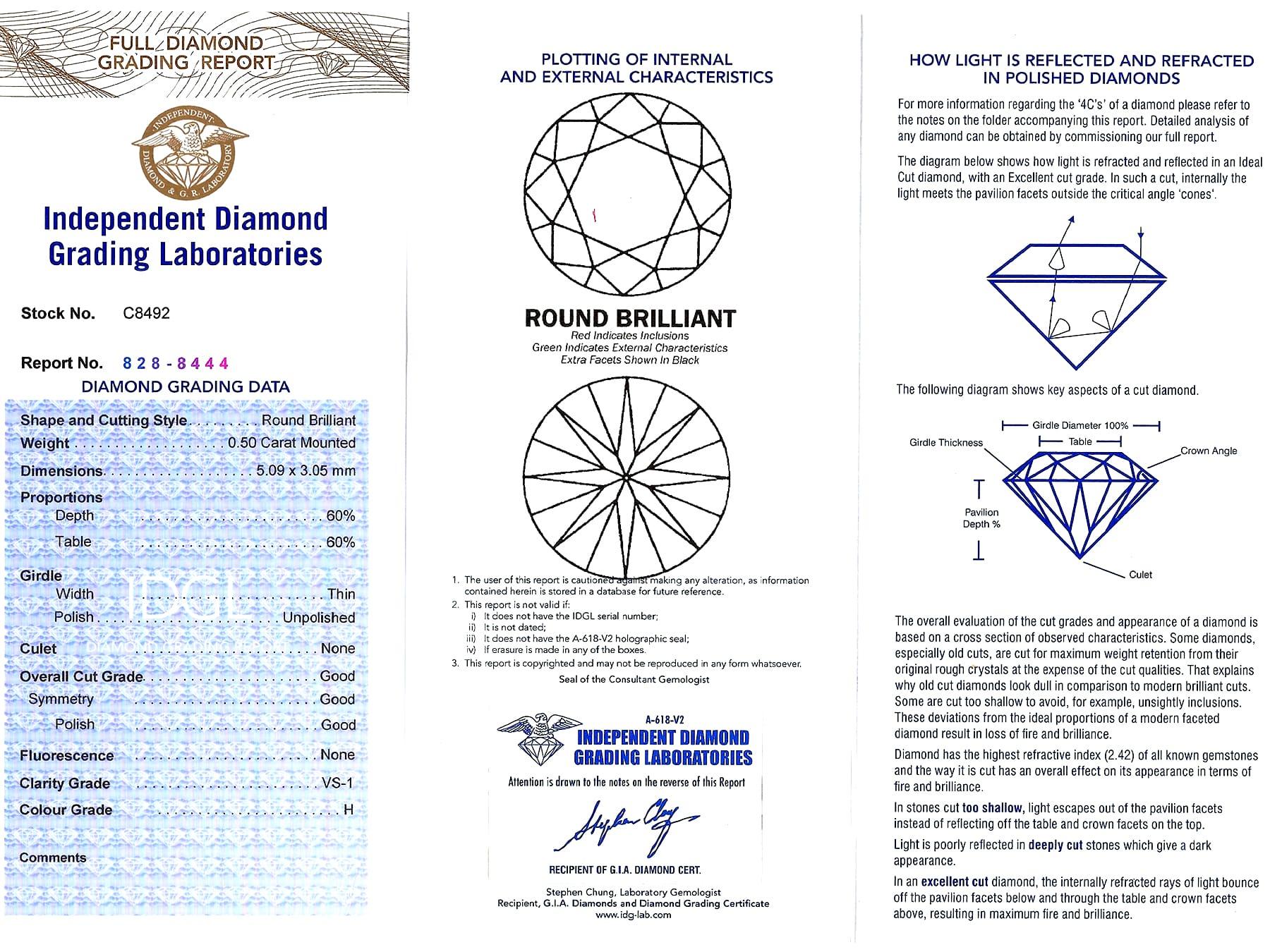 Vintage 11Ct Diamond and Platinum Riviere Necklace Circa 1950/Contemporary en vente 11