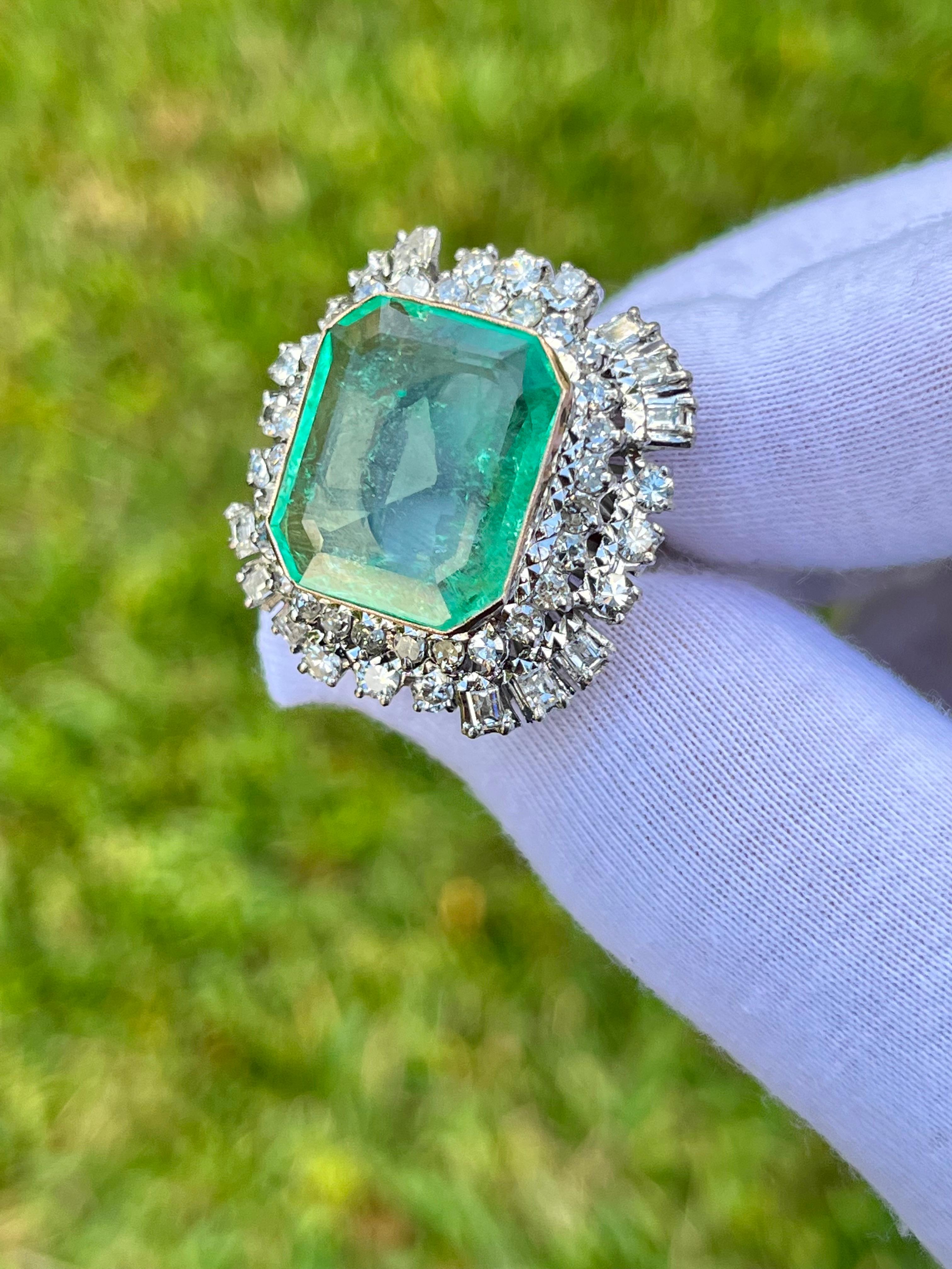 12 carat emerald ring