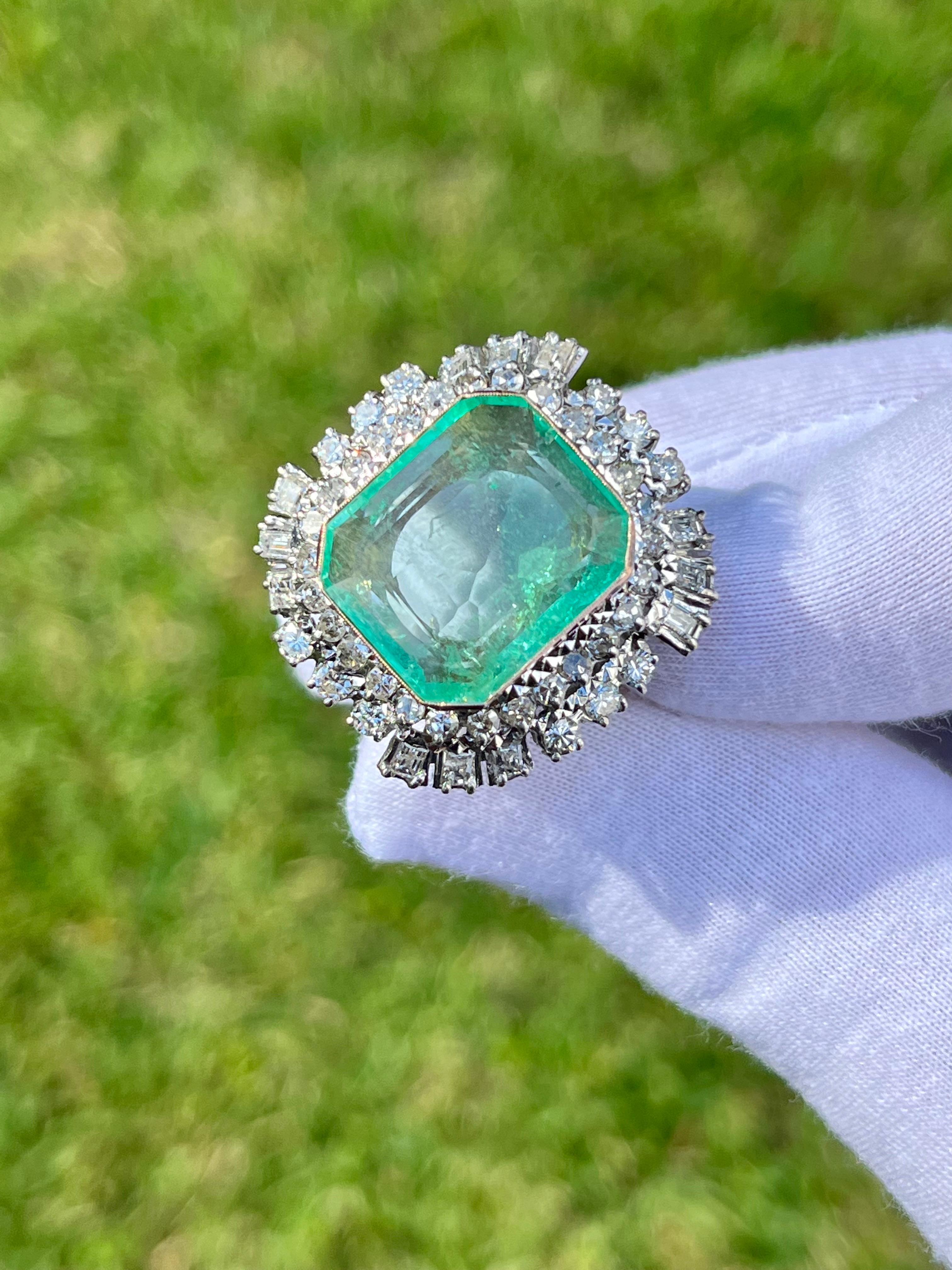 12 carat emerald ring