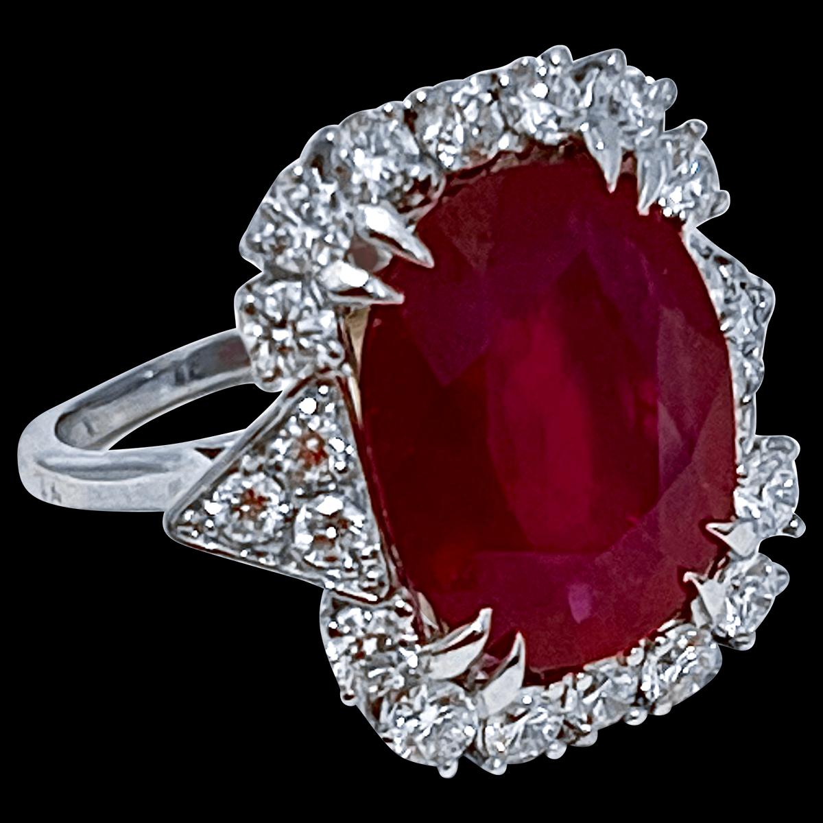 12 carat ruby ring