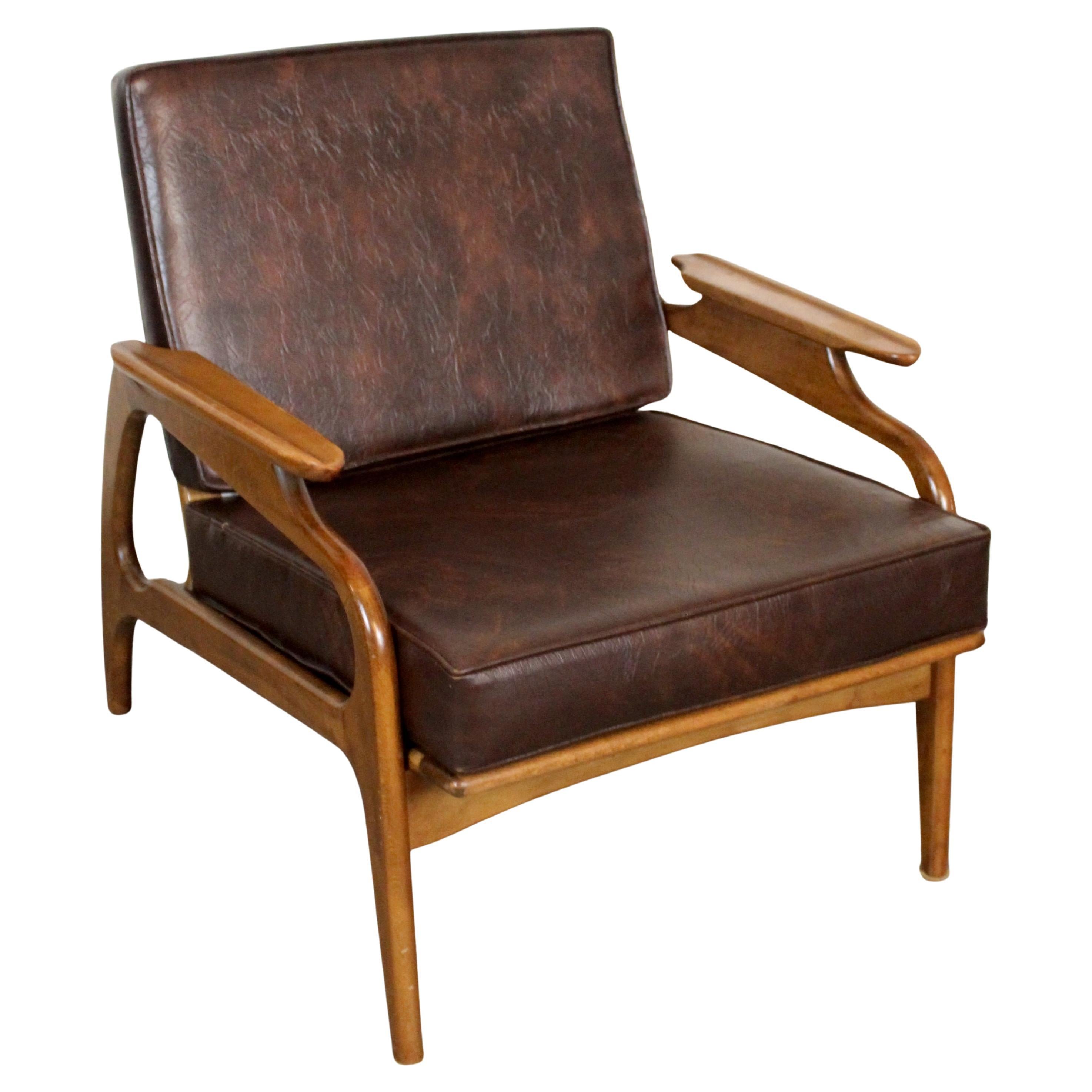 Chaise longue vintage "1209-C" par Adrian Pearsall pour Craft Associates