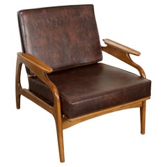 Chaise longue vintage "1209-C" par Adrian Pearsall pour Craft Associates
