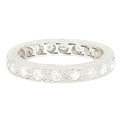 Vintage 1.20ct Diamond Full Eternity Band, c.1960s