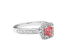 Vintage, 1.20ct Tourmaline & Diamond Ring For Her