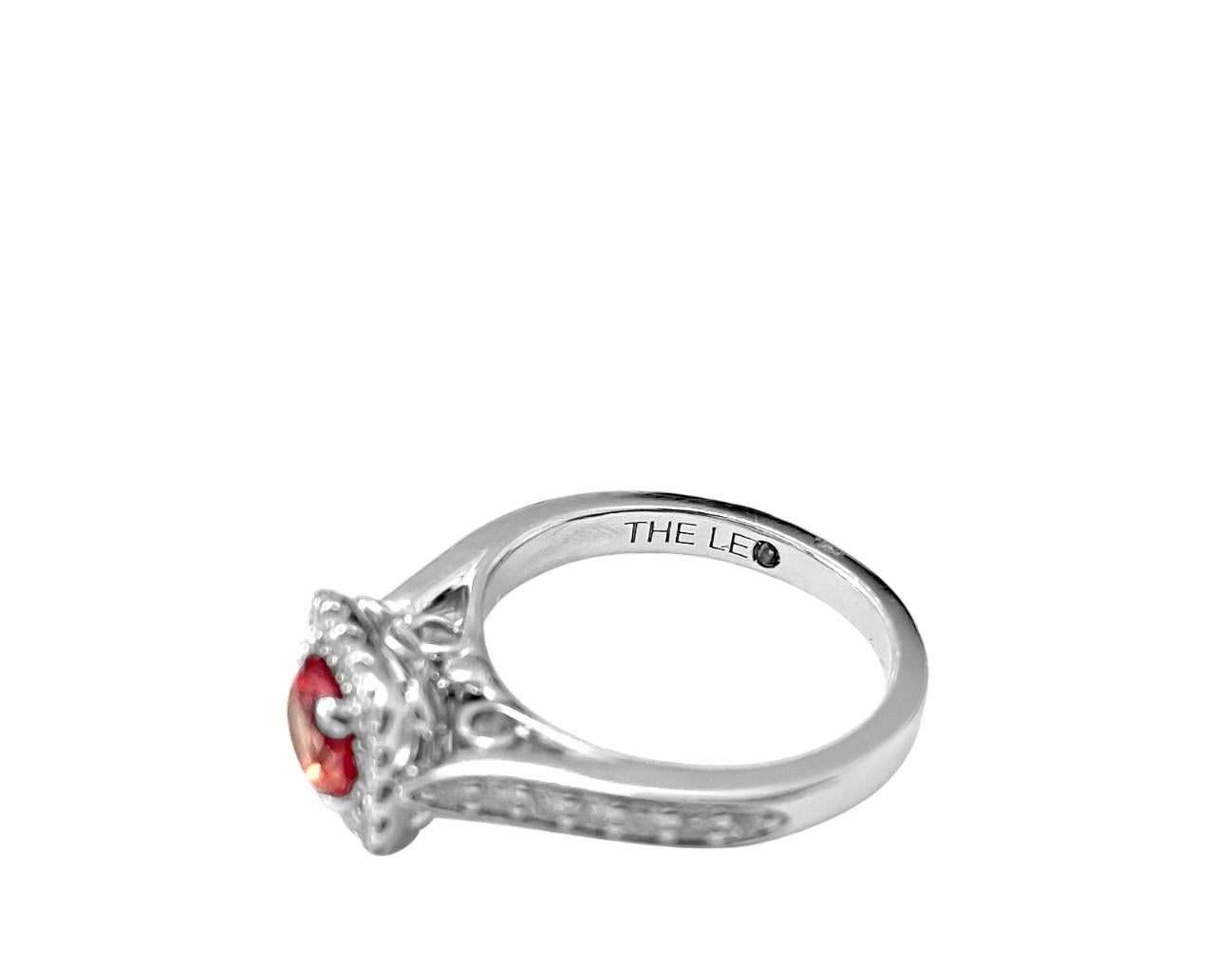 Women's Vintage, 1.20ct Tourmaline & Diamond Ring For Her For Sale