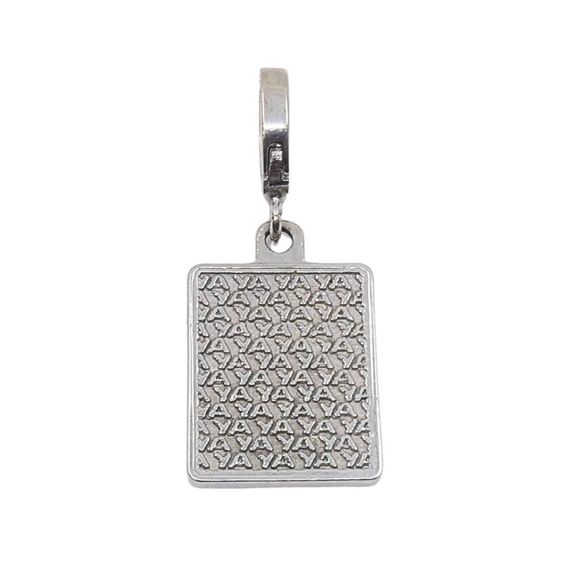 Vintage 12k Gold Domino Sechs Charme Pavé Diamant Bügel im Angebot 1