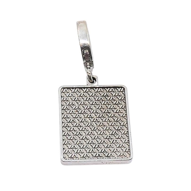 Vintage 12k Gold Spielkarte Diamanten Charme Pavé Diamond Bail im Angebot 1