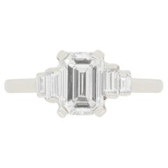 Vintage 1.32ct Diamond Solitaire Ring, c.1950s