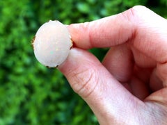 Vintage 13.50 Carat Opal and 20k Yellow Gold Engagement Ring