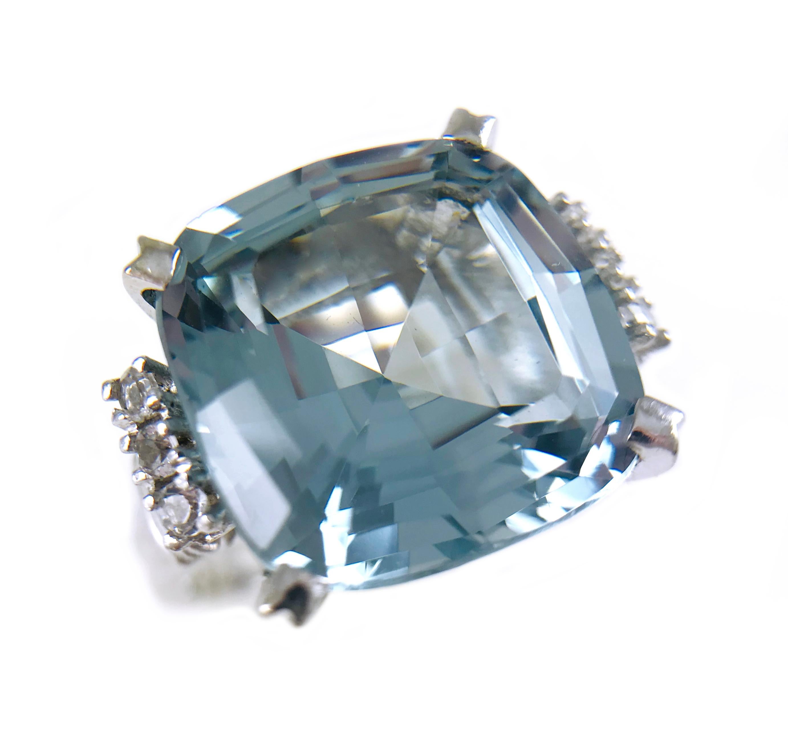 blue quartz ring