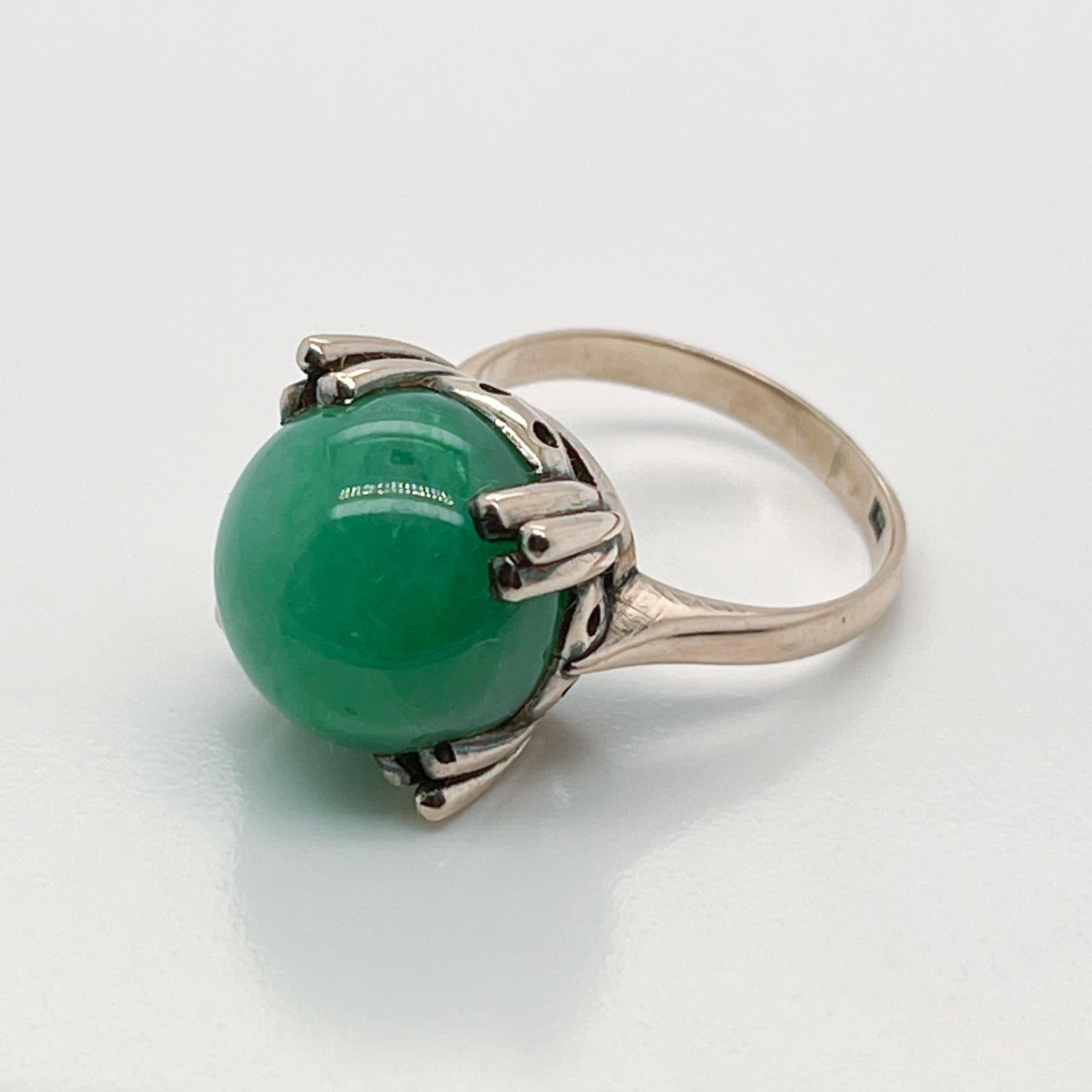antique chinese jade ring