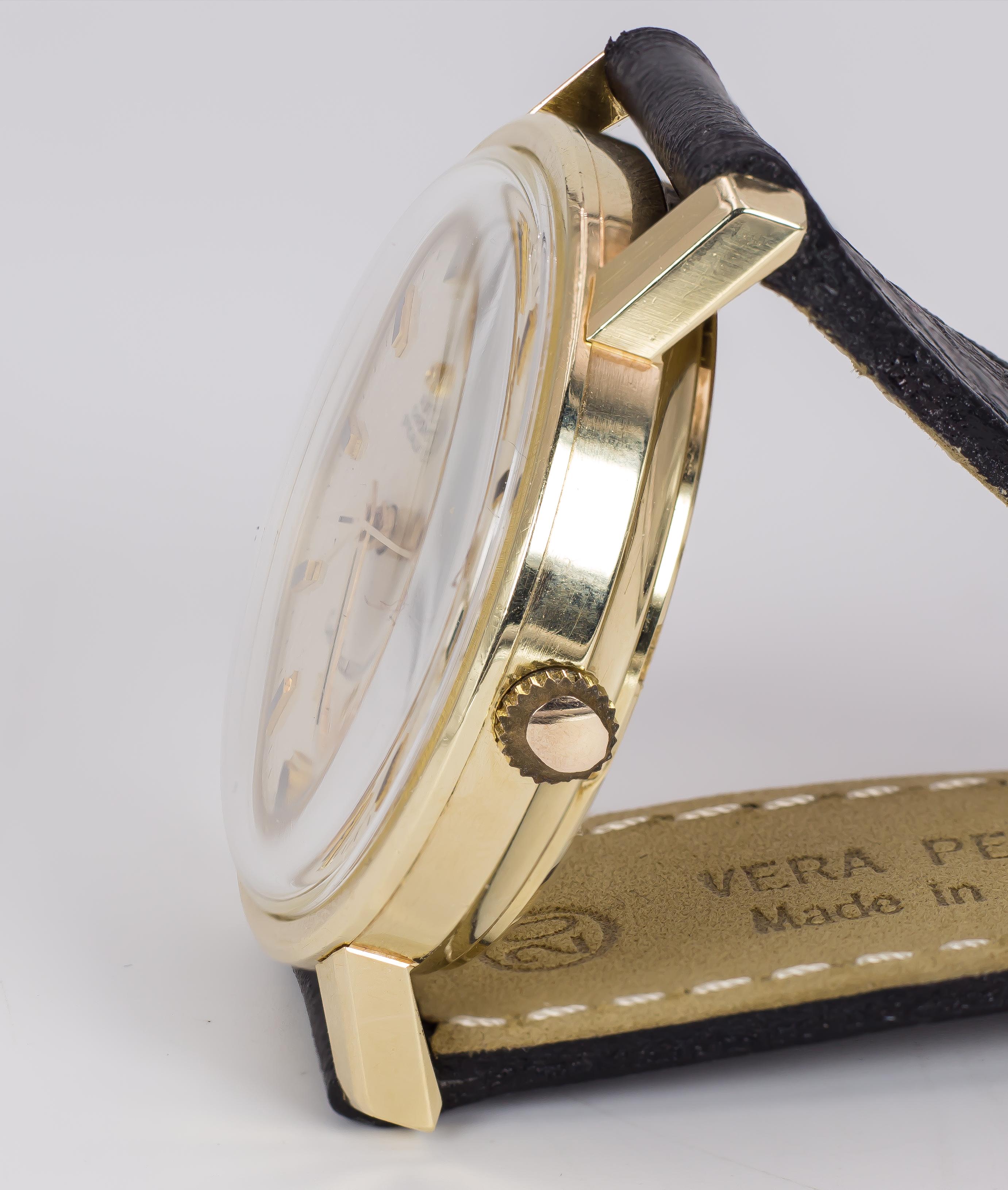 omega automatic chronometer constellation gold