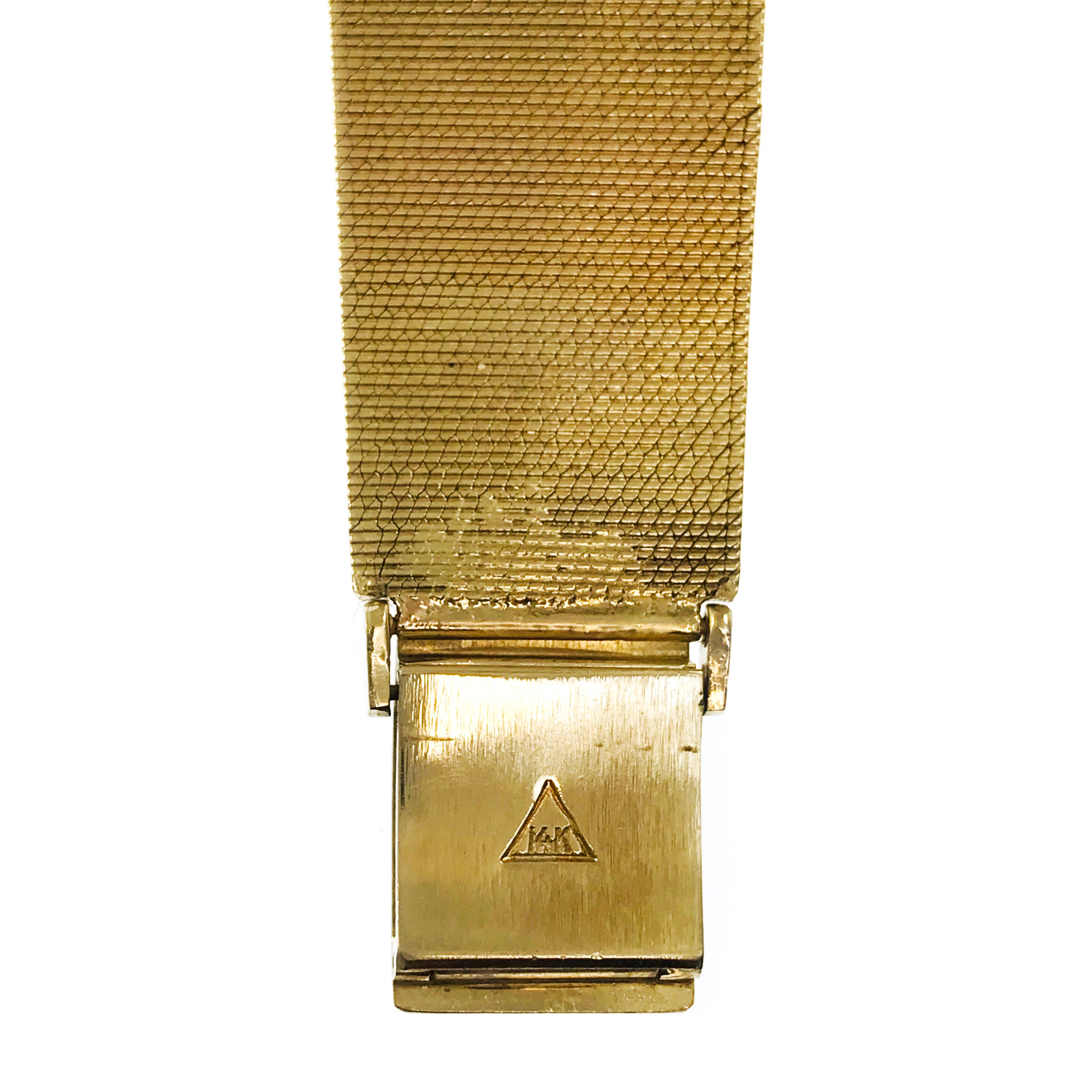 vintage gold omega watch