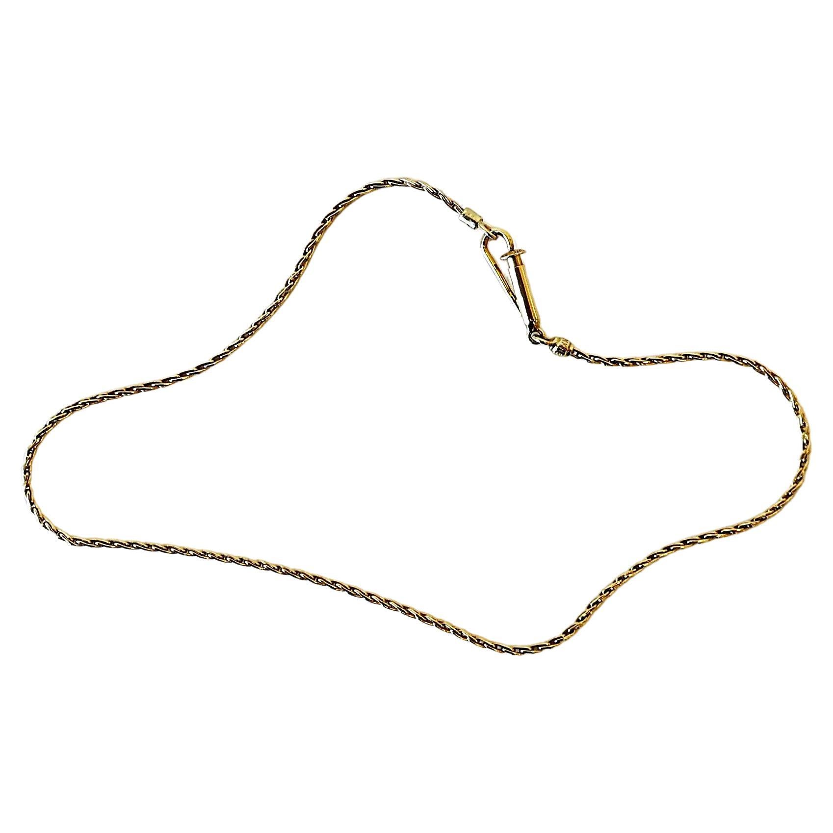 Pocket Watch Chain by Henry Dankner For Sale