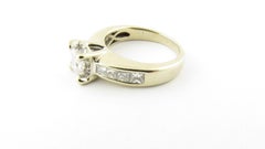 Vintage 14 Karat White Gold Diamond Engagement Ring 1.16 Carat