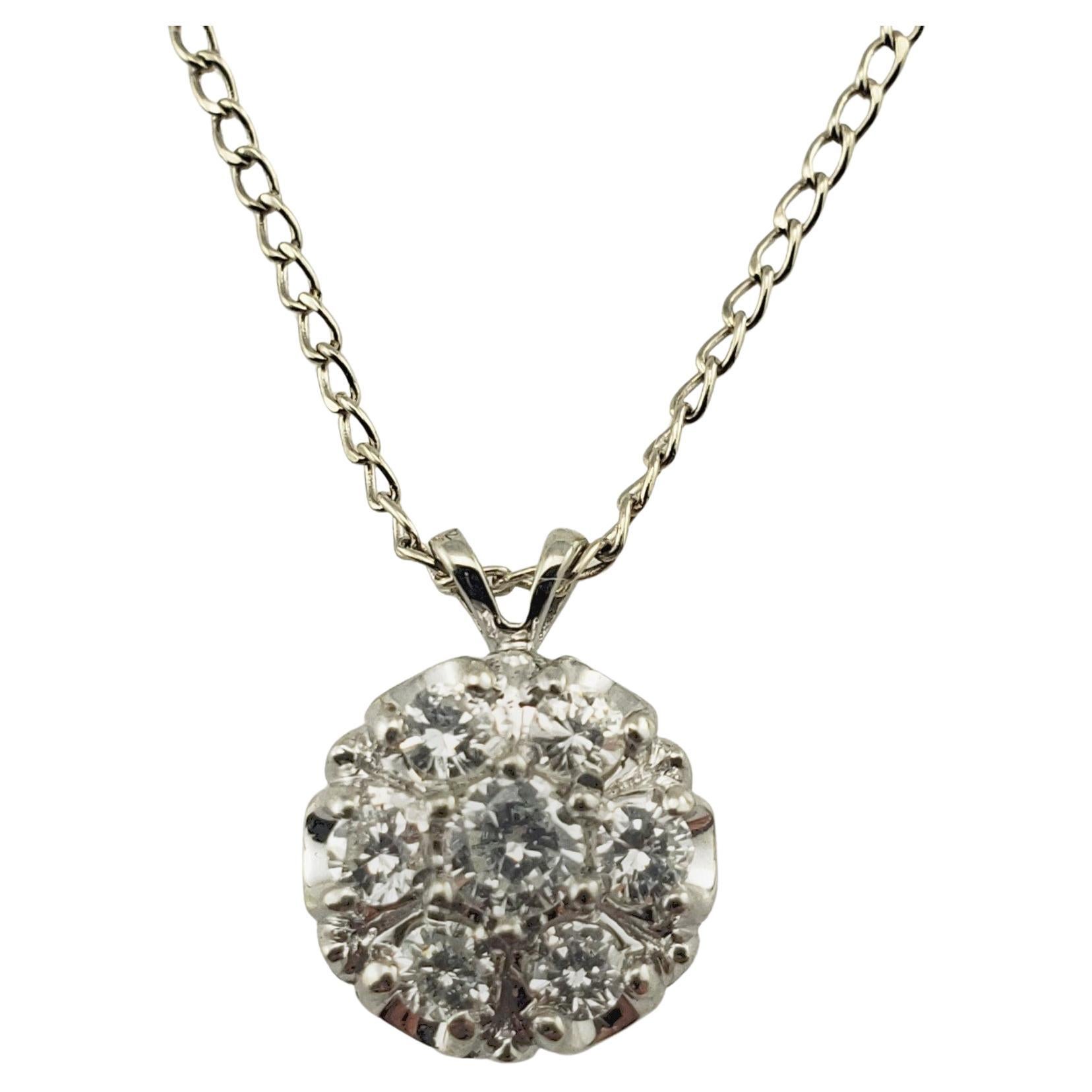 14 karat white gold pendant clearance