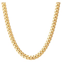 Vintage 14 Karat Yellow Gold 30.6 Gm Technigold Link Italian Chain Unisex