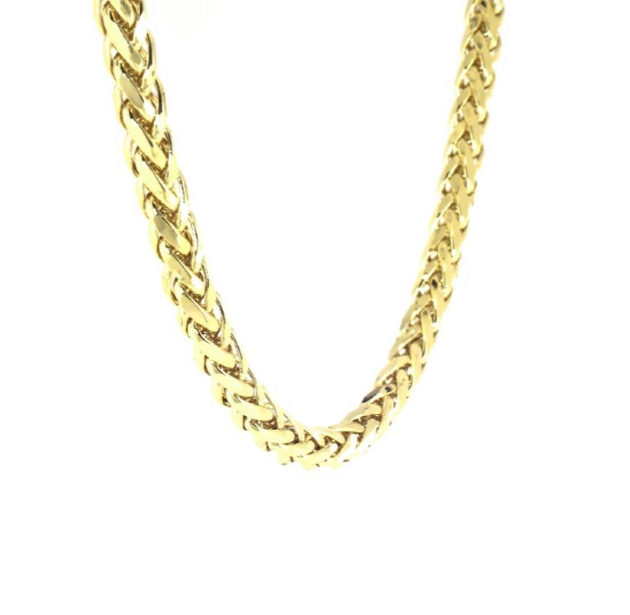 14 Karat Gelbgold 70 Gm, Weizenkette Halskette Oper 2