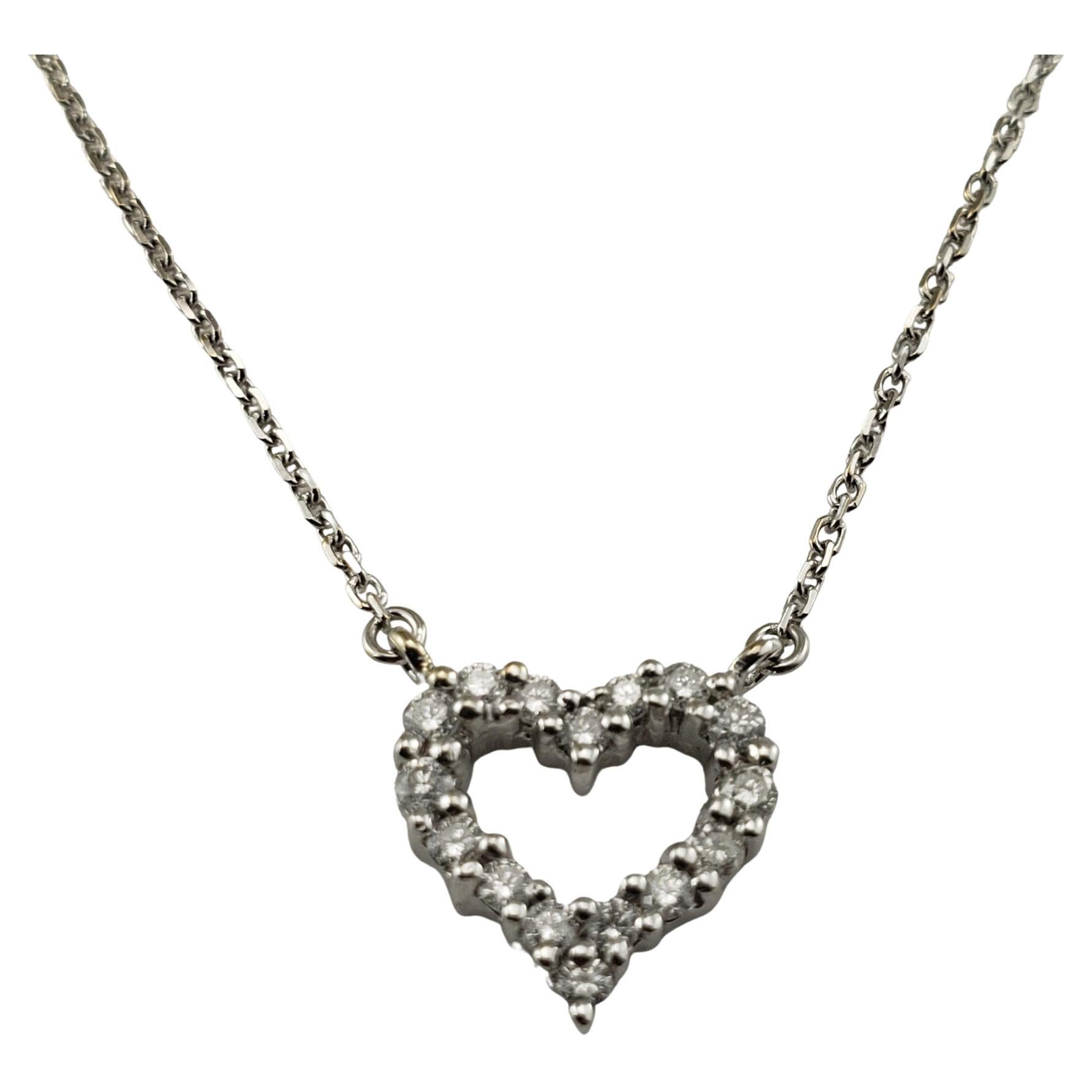 10 Karat Yellow Gold Heart Pendant with Amethyst and Diamonds For Sale