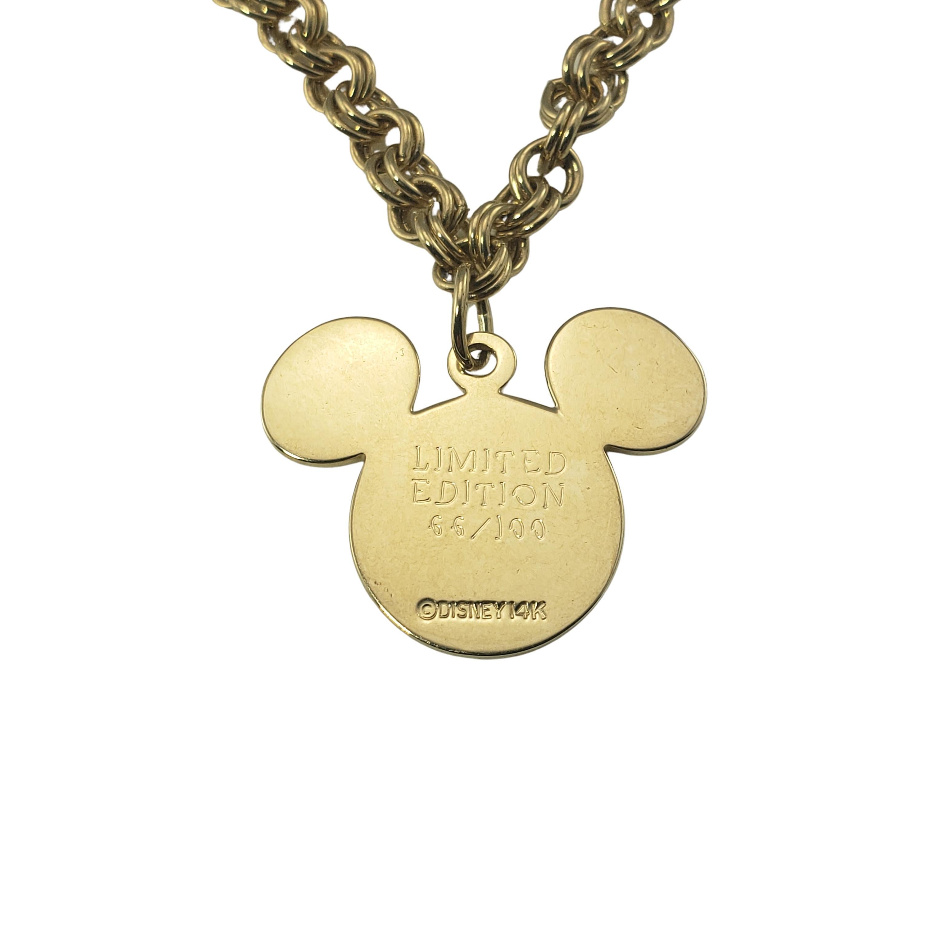14 Karat Gelbgold Disney Limitierte Auflage Charm-Armband 2